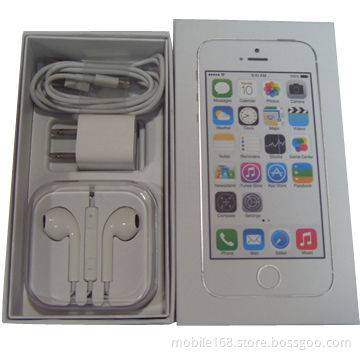Refurbished iPhone 5S, White, T-Mobile 16GB Box + Accessories Only